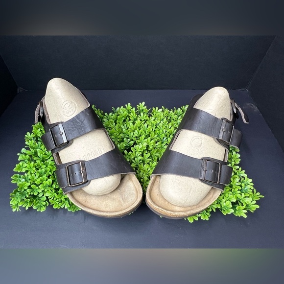Birkenstock Other - Birkenstocks leather Brown Double Strap Sandals size 42 M (regular-wide) unisex